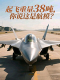 起飛重量38噸，你說這是航模？